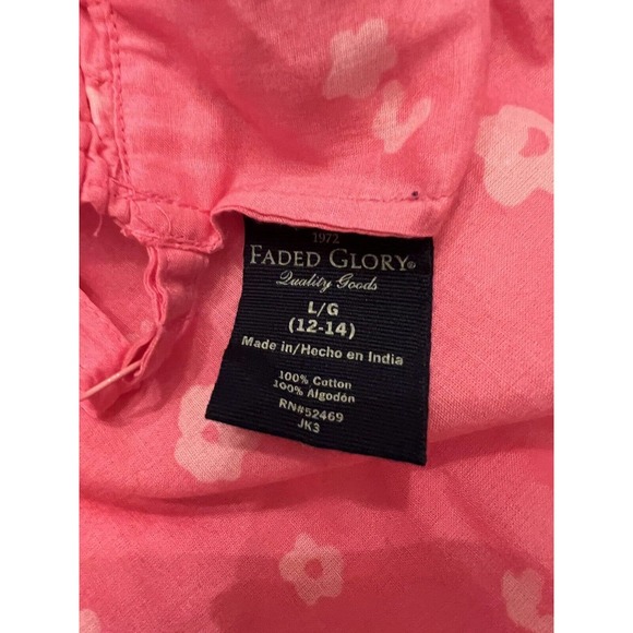 Women's Faded Glory Pink Sleeveless Dress L - Picture 4 of 4